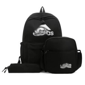 Fashion Trendy Large Capacity Three-piece Leisure Backpacks