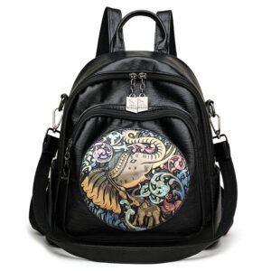 Live Broadcast Popular Chinese Style Embroidery Backpacks
