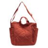 Large Capacity Totes For Class Korean Style Cotton Clothes Soft Bags
