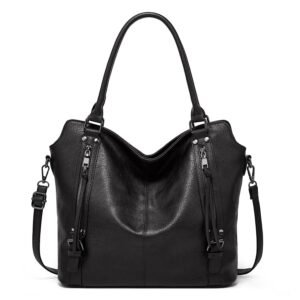 Women's Large Portable Tote Soft Leather Capacity Handbags